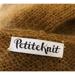 PETITE KNIT tag / nakkemerke